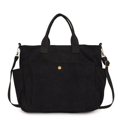 Madison | Corduroy Shoulder Bag with Comfortable Strap