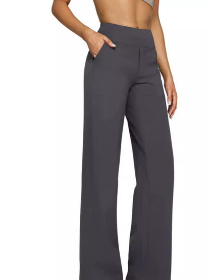 Scarlett | Women's Wide Sports Trousers with High Rise