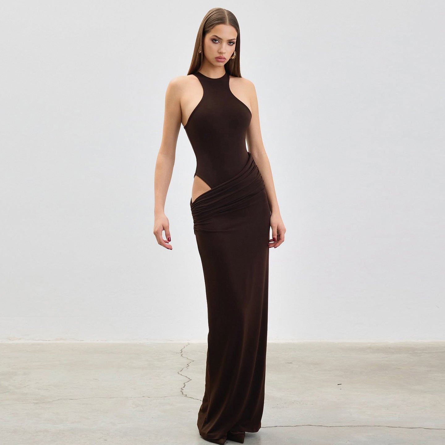 Genevieve | Women’s maxi dress with elegant wrap design