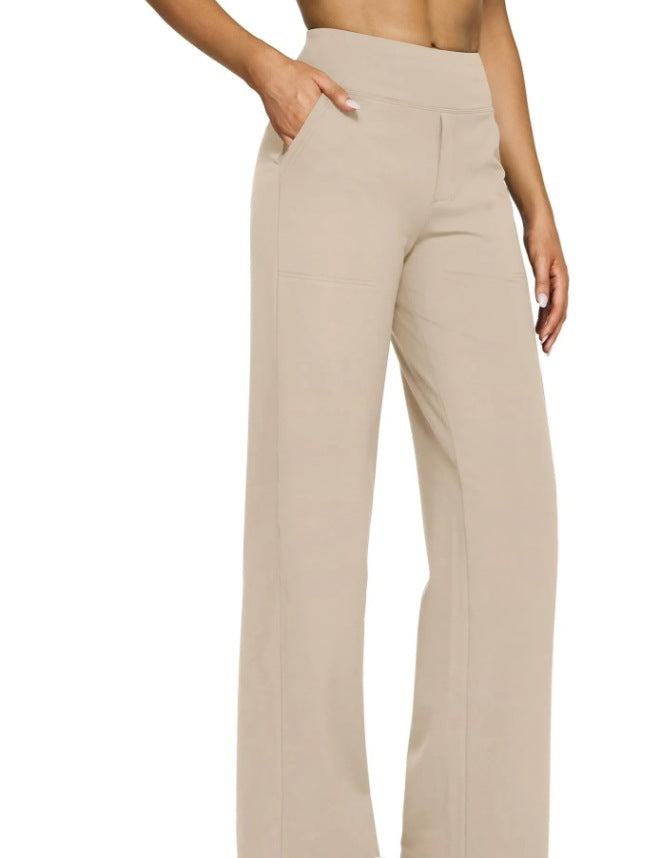 Scarlett | Women's Wide Sports Trousers with High Rise