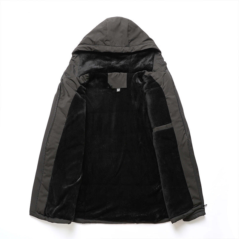Mark | Waterproof Hooded Jacket with Zipper Pocket