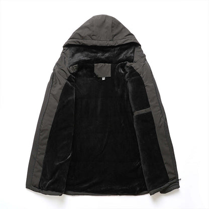 Mark | Waterproof Hooded Jacket with Zipper Pocket