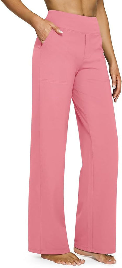 Scarlett | Women's Wide Sports Trousers with High Rise