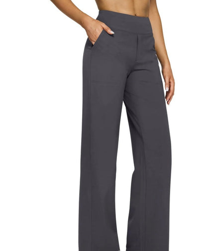 Scarlett | Women's Wide Sports Trousers with High Rise