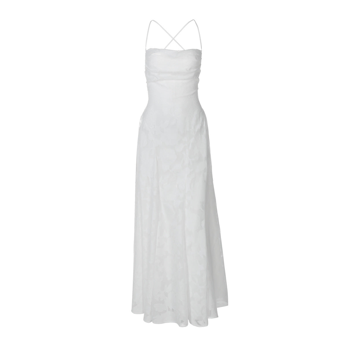 Mia | Women's Elegant Evening Dress with Floral Pattern