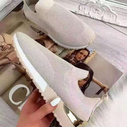 Dione | Women’s Slip-On Sneakers with Soft Cushioned Insole | Supportive