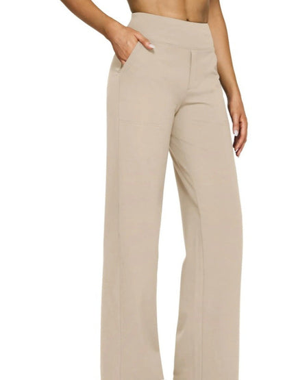 Scarlett | Women's Wide Sports Trousers with High Rise