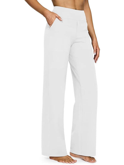 Scarlett | Women's Wide Sports Trousers with High Rise