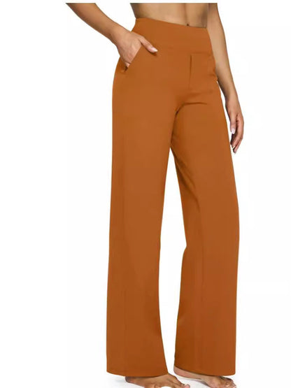 Scarlett | Women's Wide Sports Trousers with High Rise
