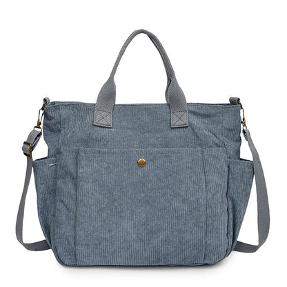 Madison | Corduroy Shoulder Bag with Comfortable Strap