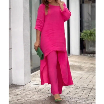 Hadassah | Women’s Off-Shoulder Two-Piece Outfit Set | Elegant