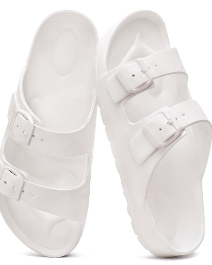 Penelope | Women’s comfort EVA slide sandals with buckles