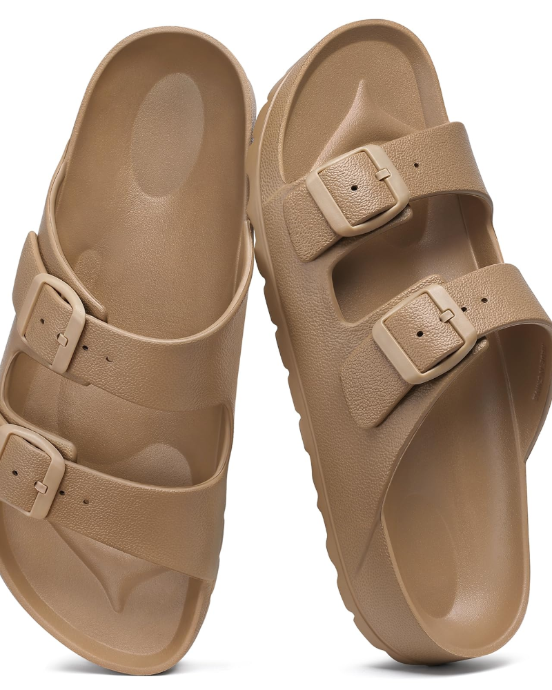 Penelope | Women’s comfort EVA slide sandals with buckles