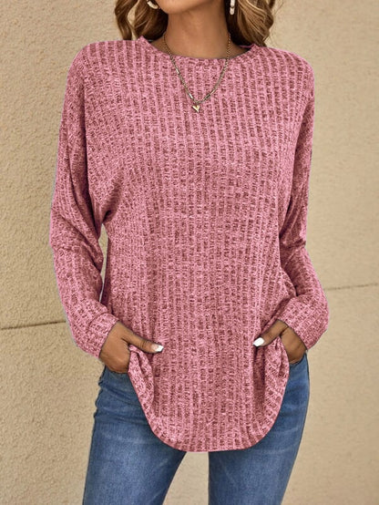 Sharon | Women's Crew Neck Long Sleeve Sweater