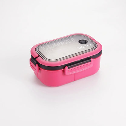 Naomi | Portable Bento Box with Compartments and Two-Tier Design