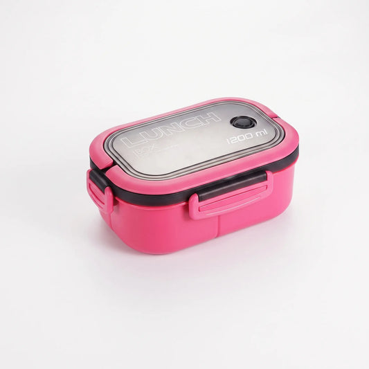 Naomi | Portable Bento Box with Compartments and Two-Tier Design