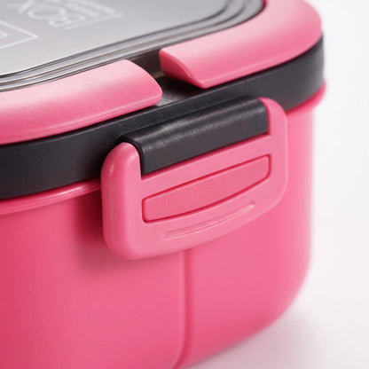 Naomi | Portable Bento Box with Compartments and Two-Tier Design