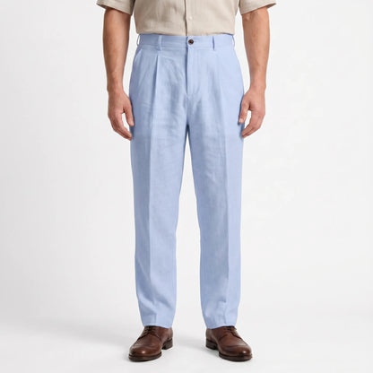 Isaac | Loose Fit Pants with Straight Leg