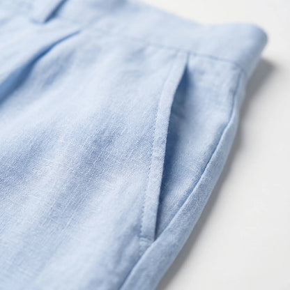 Isaac | Loose Fit Pants with Straight Leg