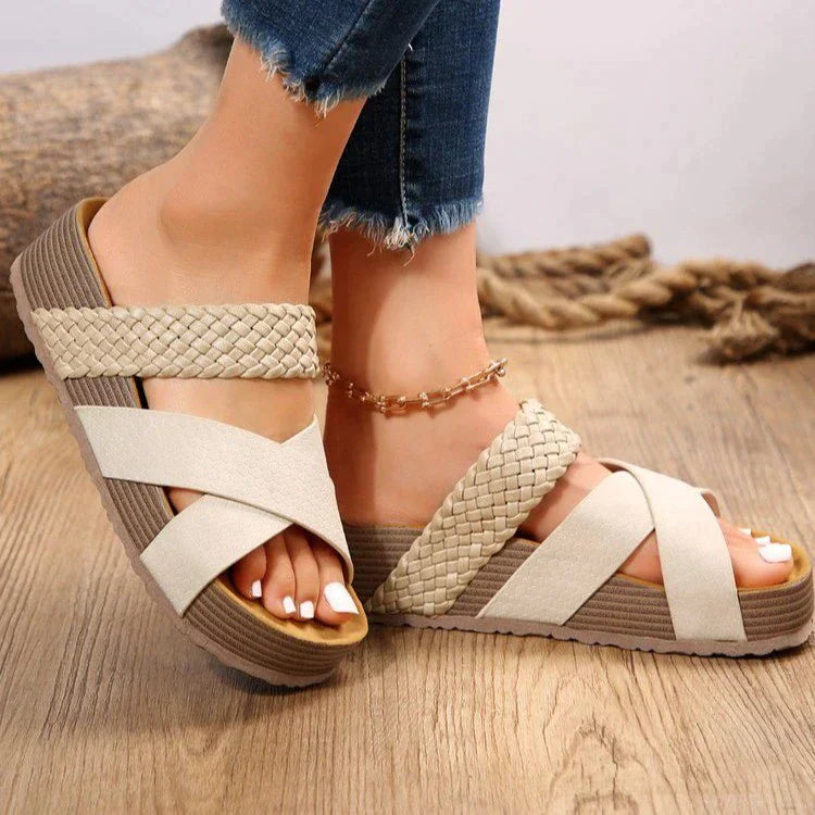 Willow | Orthopedic Sandals with Braided Strap