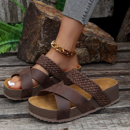 Willow | Orthopedic Sandals with Braided Strap