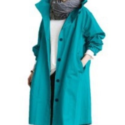 Desiree | Women's Windbreaker Coat with Hooded Design