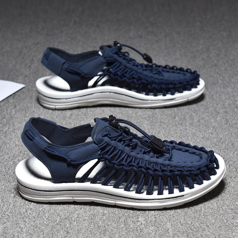 Violet | Casual Woven Sandals with Adjustable Fit