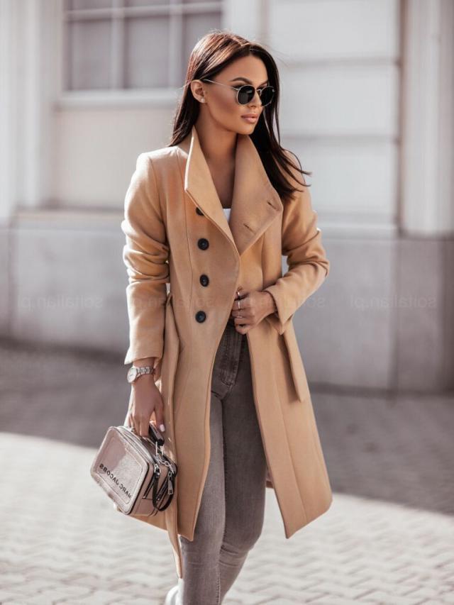 Diane | Mid-Length Double-Breasted Winter Coat