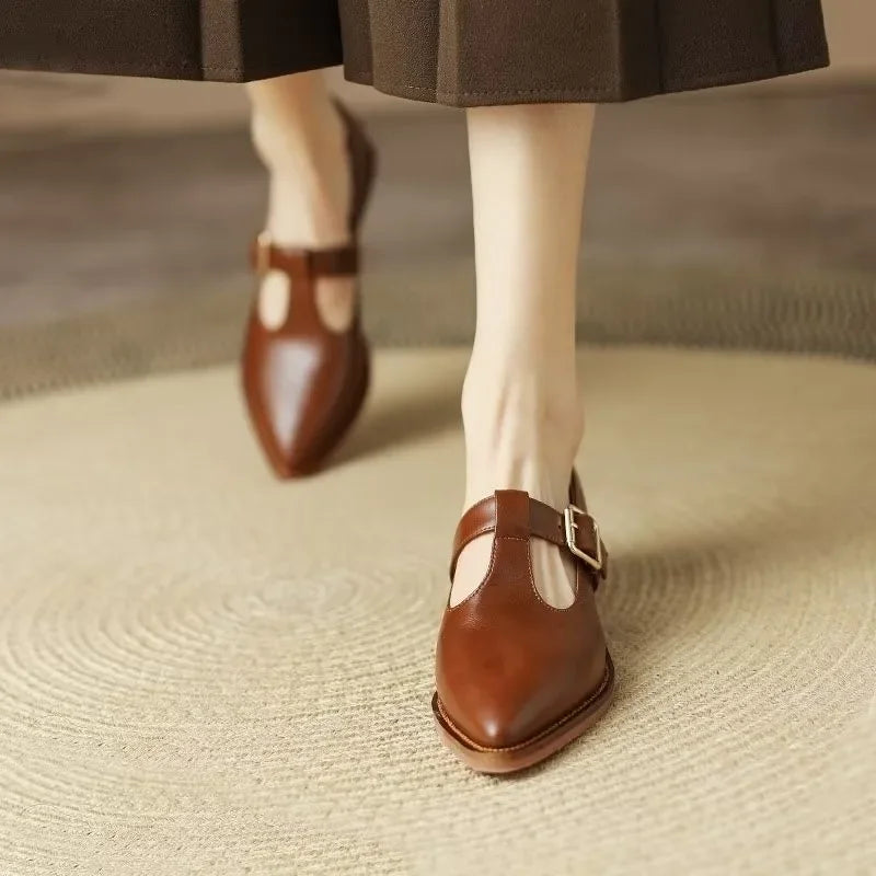 Elena | Vintage Pointed Toe Heels