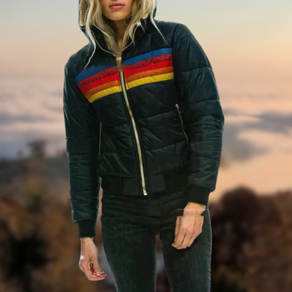 Nancy | Women's Casual Puffer Jacket with Front Zip