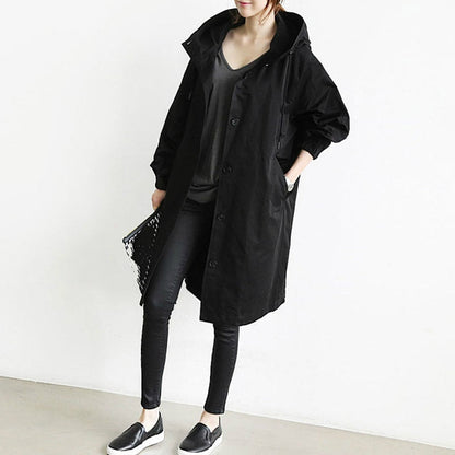 Desiree | Women's Windbreaker Coat with Hooded Design