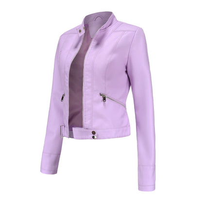 Aria | Women's Leather Jacket with Classic Design