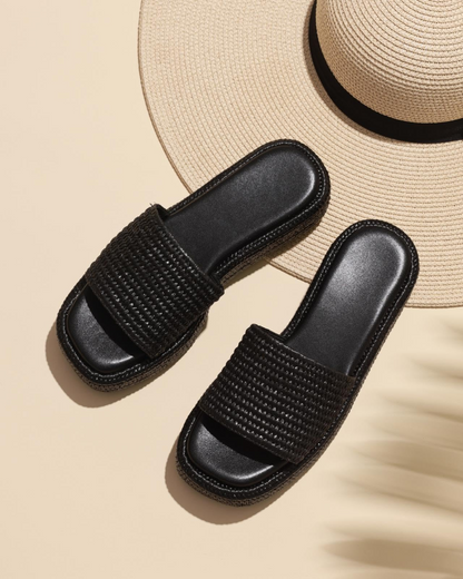 Juliette | Women’s bohemian platform espadrille slip on sandals