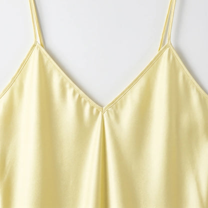 Aurora | Satin Slip Dress with V Neck