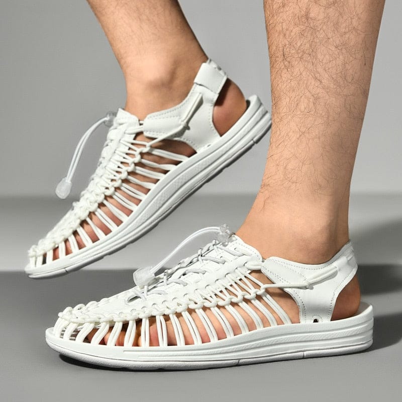 Violet | Casual Woven Sandals with Adjustable Fit