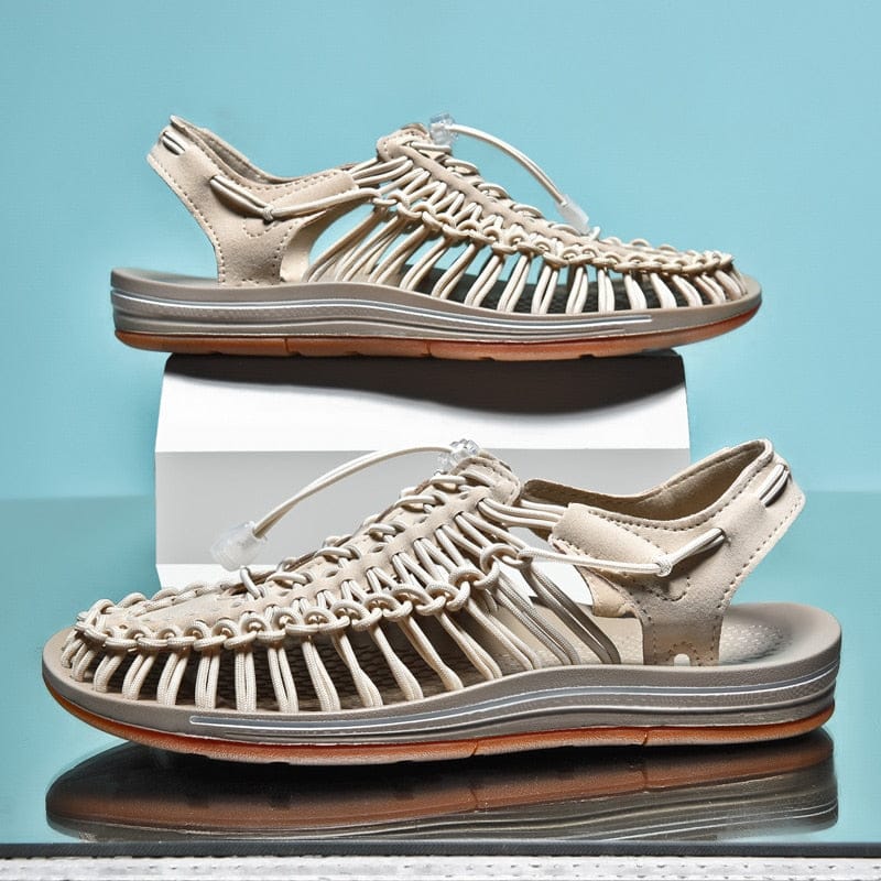 Violet | Casual Woven Sandals with Adjustable Fit