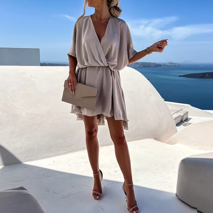 Alina | Women’s Wrap-Style Mini Dress | Breezy