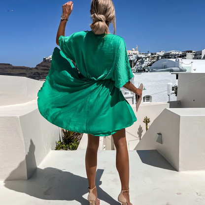 Alina | Women’s Wrap-Style Mini Dress | Breezy