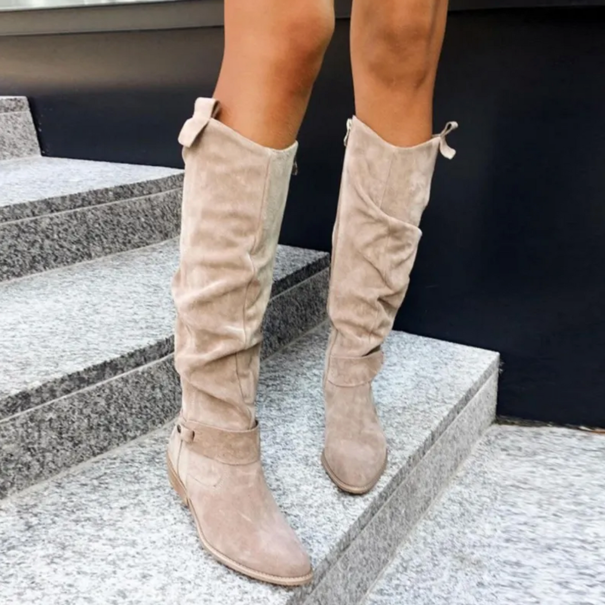 Lillian | Trendy Comfortable Cowboy Boots with Playful Details