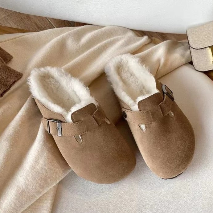 Kamryn | Women’s Closed-Toe Cork Sandals with Adjustable Strap | Perfect