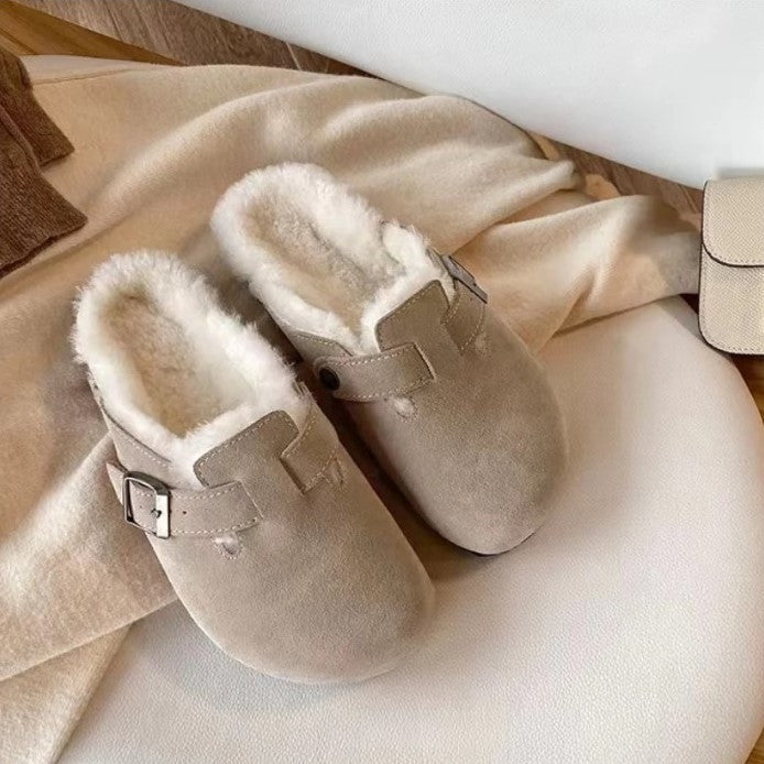 Kamryn | Women’s Closed-Toe Cork Sandals with Adjustable Strap | Perfect