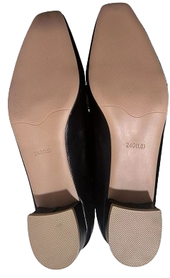 Velnora | Women Loafers with Block Heel and Decorative Strap Design