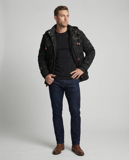 Robert | Men's Polyester Winter Jacket with Warm Lining