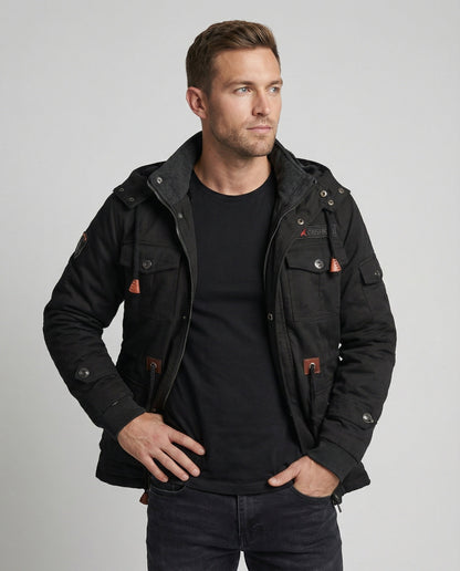 Robert | Men's Polyester Winter Jacket with Warm Lining