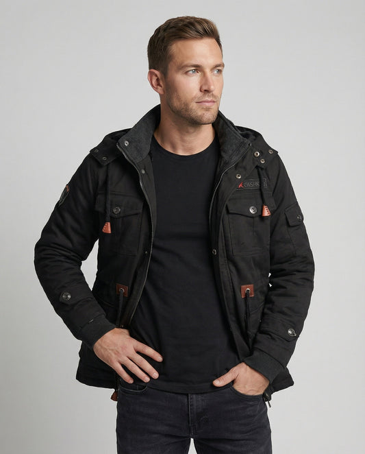 Robert | Men's Polyester Winter Jacket with Warm Lining