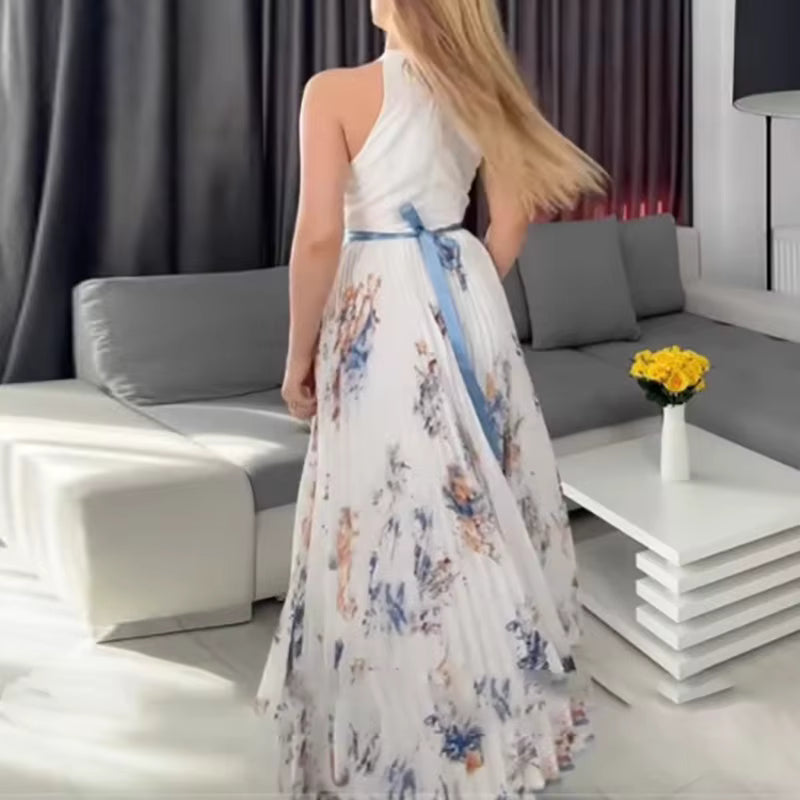 Rohanne | Elegant Pleated Maxi Dress