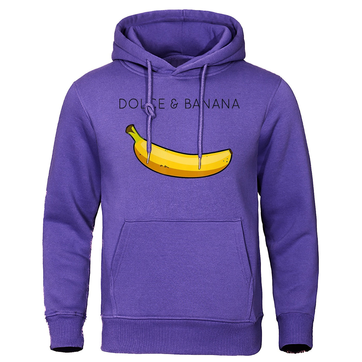 Theodore | Hoodie with Banana Print and Kangaroo Pocket