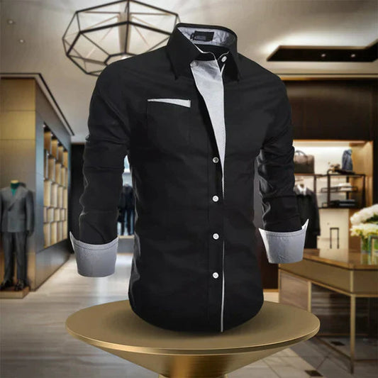 Truett | Men’s Slim-Fit Button-Down Shirt | Elegant