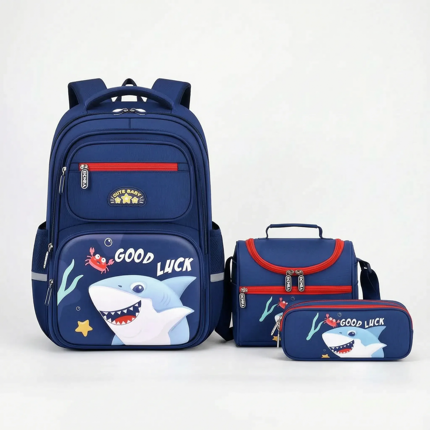 Colton | Coordinated Kids School Bag Set with Multiple Pieces
