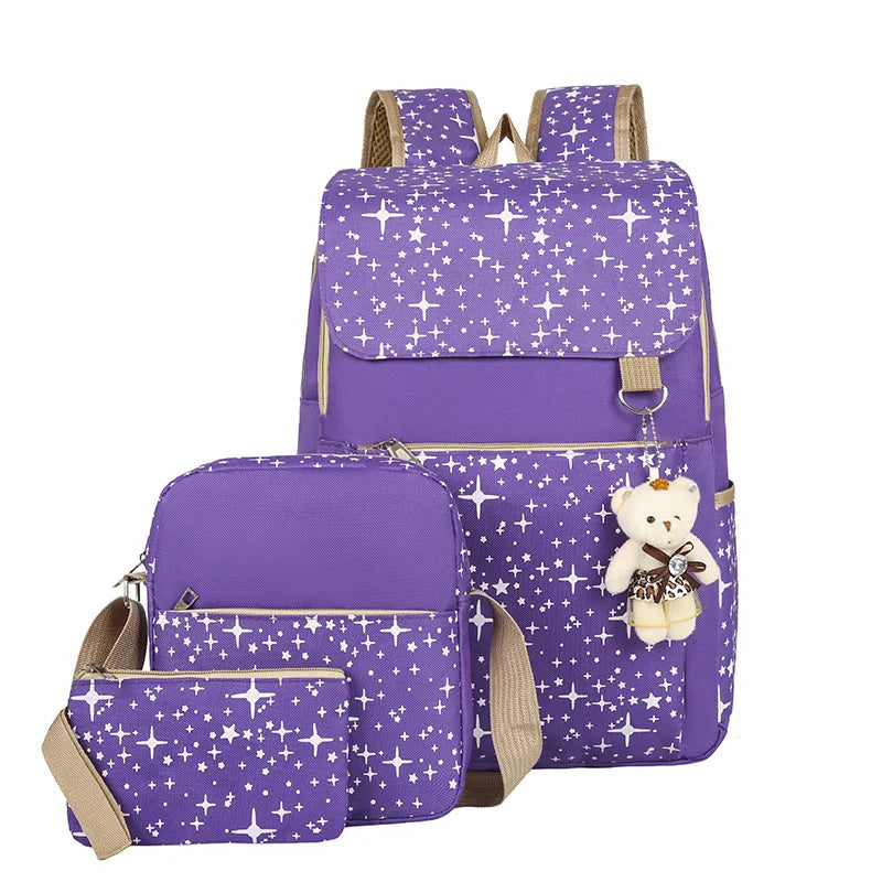 Madeline | Kids Backpack Set with Matching Bags and Accessories